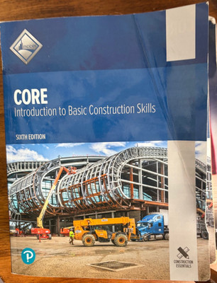 Core: Introduction to Basic Construction - Paperback, by NCCER -