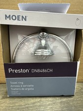 MOEN Preston Towel Ring in Chrome DN8486CH