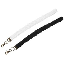 2pcs Elastic Neck Strap: Flat Badge Lanyard Pen Leash - Stylus Cord For Id