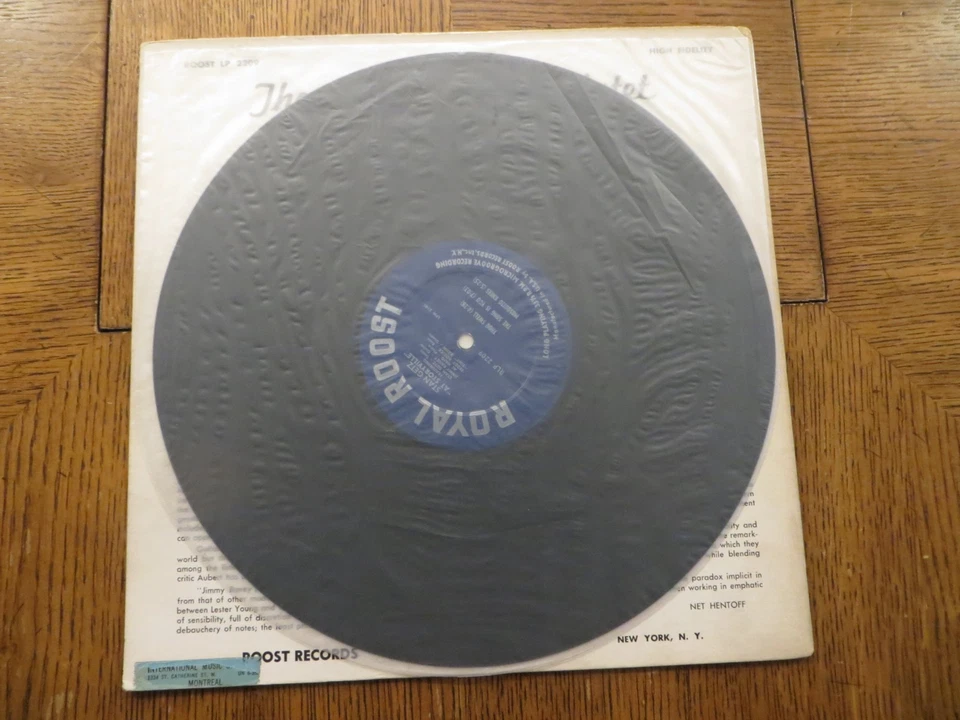 Stan Getz – At Storyville - 1956 - Royal Roost RLP 2209 Vinyl LP VG/VG+ - Image 3 of 4