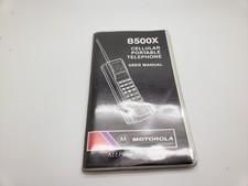 Great Condition Rare Motorola 8500X User Manual Guide