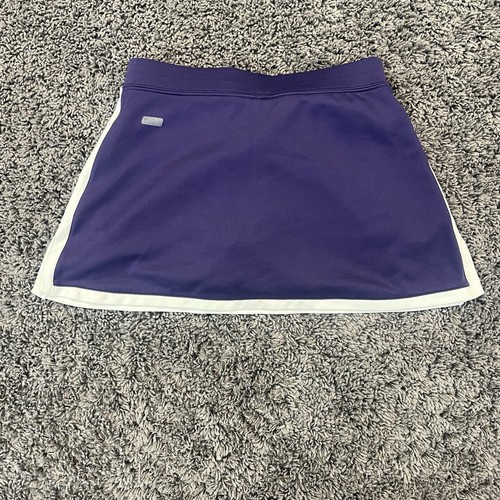 Nike Tennis Skirt Skort Youth Medium Size 10-12 Shorts Dri Fit Purple White Red - Picture 4 of 8