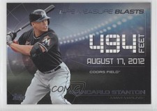 2015 Topps Update Tape Measure Blasts Giancarlo Stanton #TMB-7 0q5