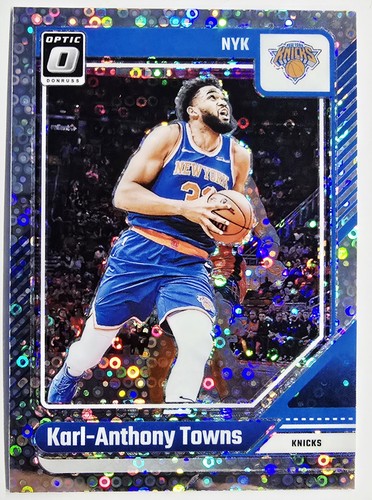 Karl-Anthony Towns [Nebula] #158 2024 Panini Donruss Optic Choice card
