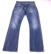 Herren Replay Bootcut Jeans Blau W32 L32