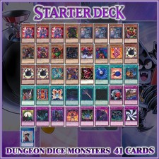 DUKE DEVLIN DUNGEON DICE MONSTERS STARTER DECK 41 | Orgoth Don Zaloog YuGiOh