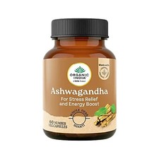 ORGANIC INDIA ashwagandha for stress relief and energy boost 60capsules