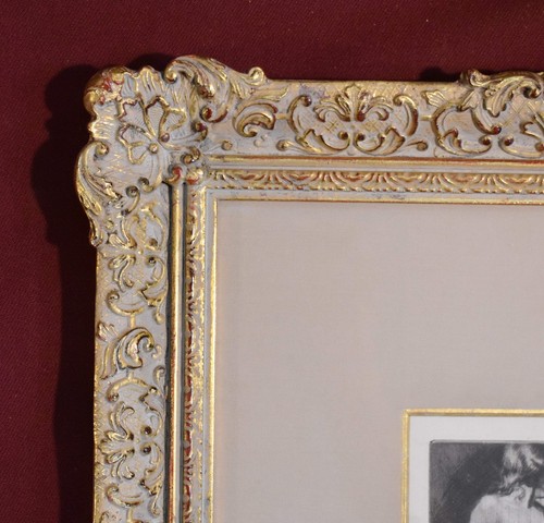 Framed Morris Henry Hobbs Etching Titled 'Louise', Signed in Pencil - Picture 18 of 24