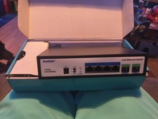 6-Port 2.5G Gigabit Ethernet Switch 4X 2.5G RJ45 Ports and 2X 10G SFP Port 60...