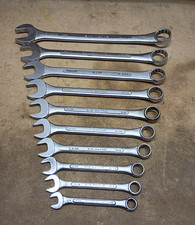 Vintage S-k Wayne 10 Pc Sae Combination Wrench Set 716 - 1 . Vintage S-k Wayne 10 Pc Sae Combination Wrench Set 716 - 1 .