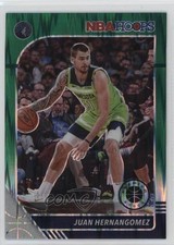 2019 NBA Hoops Premium Stock Green Flash Prizm 82/99 Juan Hernangomez #163 0t07