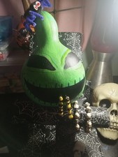 Hand-Painted Gourd : NIGHTMARE BEFORE CHRISTMAS Oogie Boogie