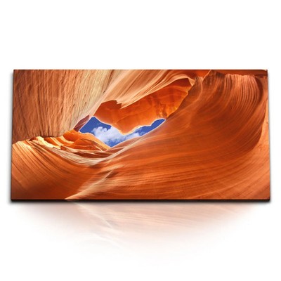 120x80cm Kunstdruck Bilder Lower Antelope Canyon Arizona USA Sandsteinhöhle Rot