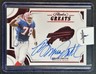 BRUCE SMITH 2025 PANINI FLAWLESS GREATS ON-CARD AUTOGRAPH AUTO RUBY /15