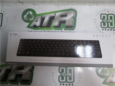 Brydge BRY7301-B W Type Wireless Keyboard for Windows Aluminum Backlit