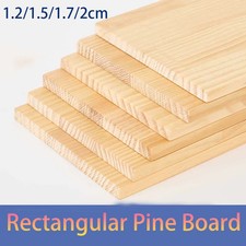Pine Board 1.2-2cm Solid Wood DIY Crafts Decor Model Making