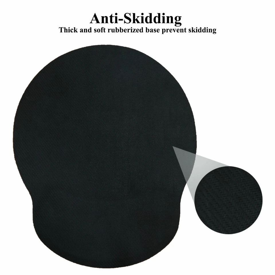 Durable Ergonomic Gaming Mouse Pad w. Wrist Rest Support & Non-Slip Base - 3128 - Image 3 of 4