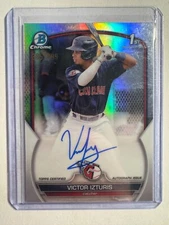 K300,469 - 2023 Bowman Chrome Prospect Autographs #CPAVI Victor Izturis Auto
