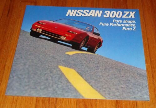 Original 1987 Nissan 300ZX brochure de vente catalogue 2+2 turbo - Photo 1/2