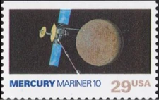 US #2568 MNH 1991 Space Exploration Mercury Mariner [Booklet Single]