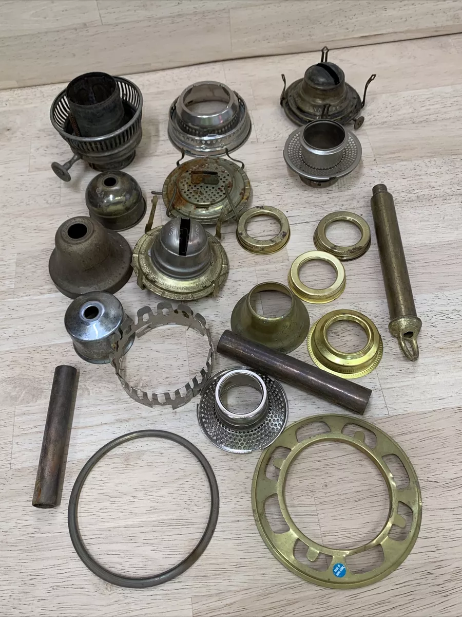 Antique oil lamp parts deals