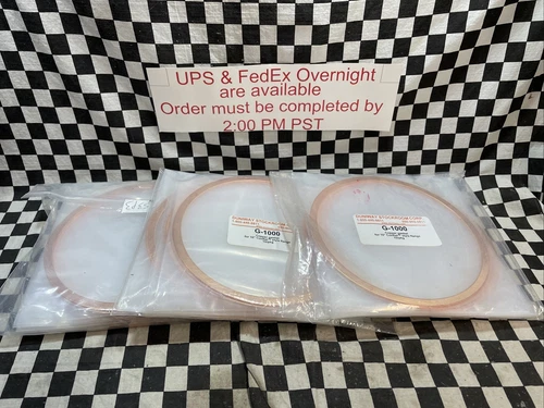 DUNIWAY GASKET COPPER 10" FLANGE, G-1000, G1000, LOT OF 30, SHIPSAMEDAY 
