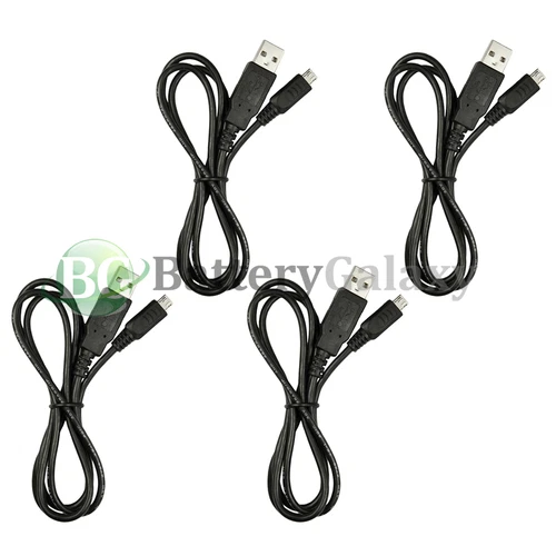 4 NEW 3FT USB2.0 A to Micro B Charger Cable Cord U2A1-MCB-03-4PK 1,400+SOLD