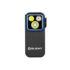 Olight Oclip Pro Black Clip on Flashlight, Floodlight Spotlight/Red Light, 500 L