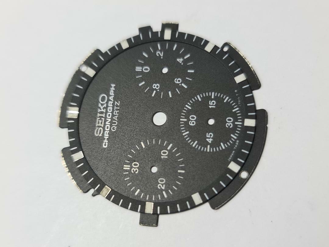 GENUINE USED BLACK DIAL SEIKO CHRONOGRAPH QUARTZ 7A28-701A GENUINE USED BLACK DIAL SEIKO CHRONOGRAPH QUARTZ 7A28-701A
