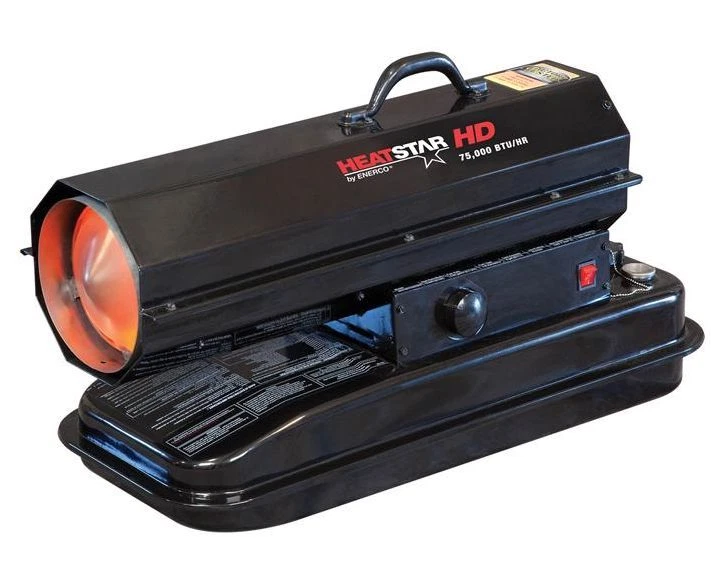 Heat Star 75,000 BTU Kerosene Torpedo Forced Air Heater | eBay