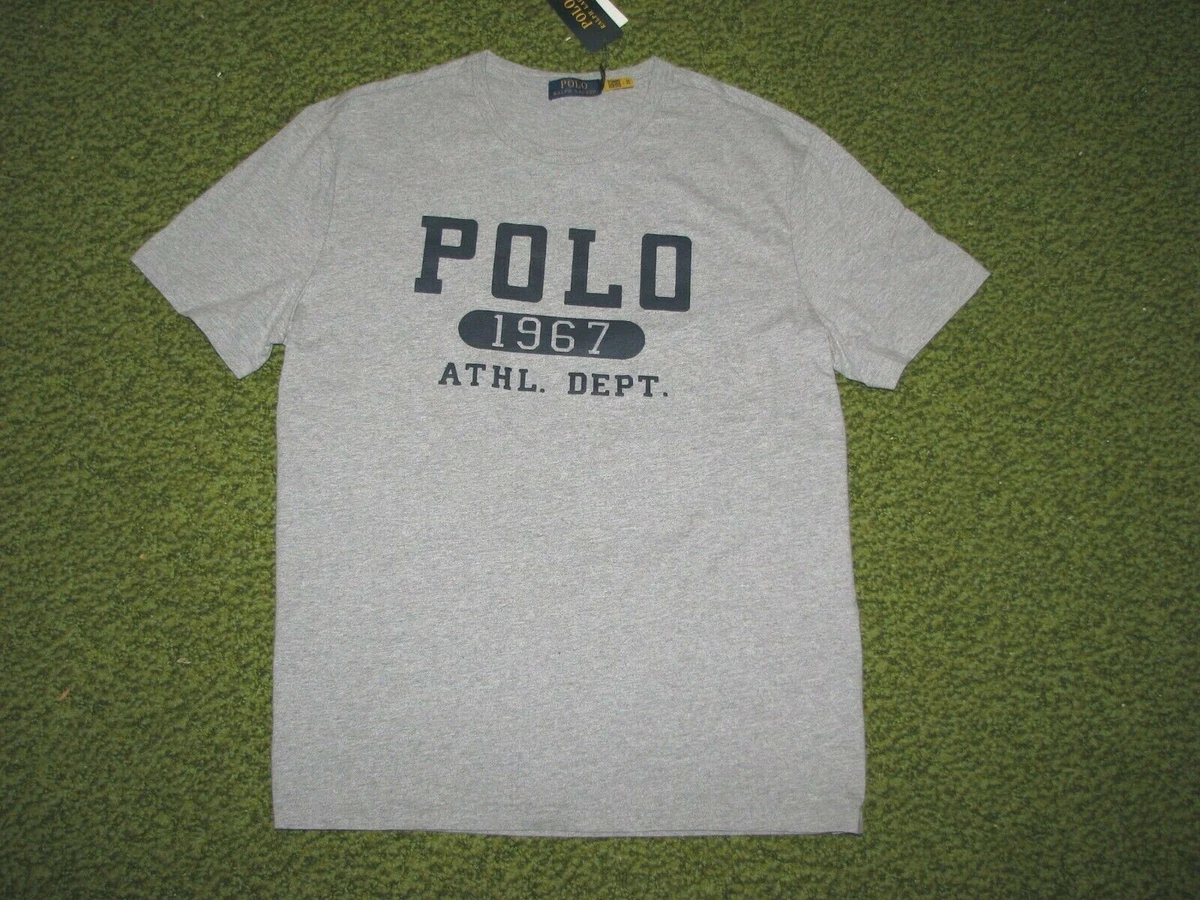 Grønland uanset Oh Men&#039;s (M) POLO-RALPH LAUREN &#034;1967 Athletic Dept&#034; T-Shirt |  eBay