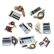 Battery Protection BMS PCB Board w/ Balance for Li-ion Cell max 60A solar panel