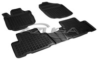 3D Gummi-FußMatten FüR Toyota RAV4 3/2006-3/2013 Hohe Gummimatten Automatten