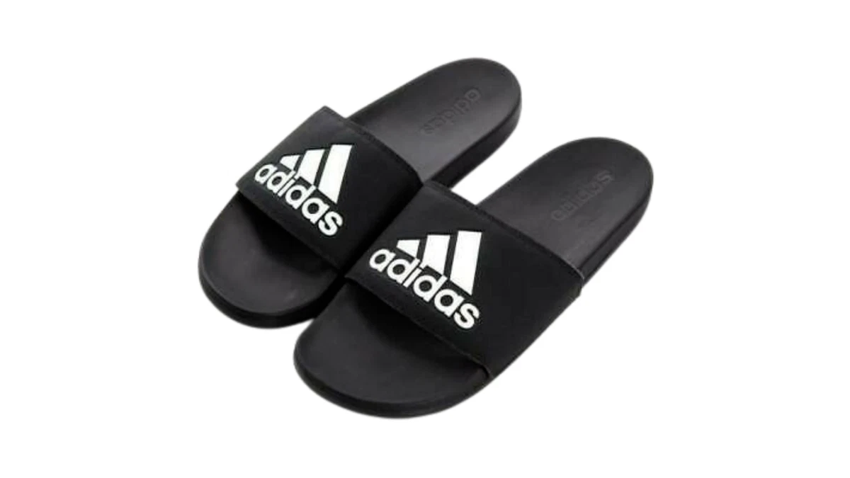 Adidas Uomo Adilette Comfort Nero Slides Taglia UK US 18