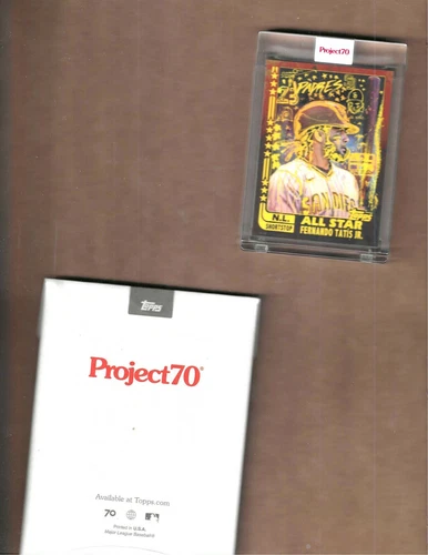 2021 Topps Fernando Tatis Jr. "Project 70" "82 Topps BB Design" Card #645