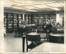 1969 Press Photo McDonogh #40 Elementary School's new library dedicated