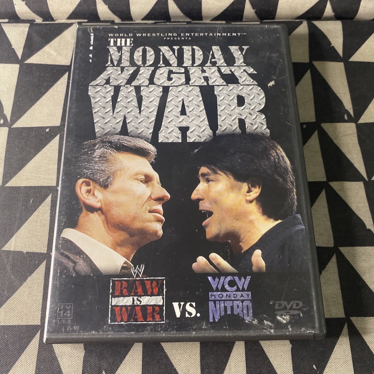 WWE The Monday Night War DVD 2003 WWF Raw Vs. WCW Monday Nitro