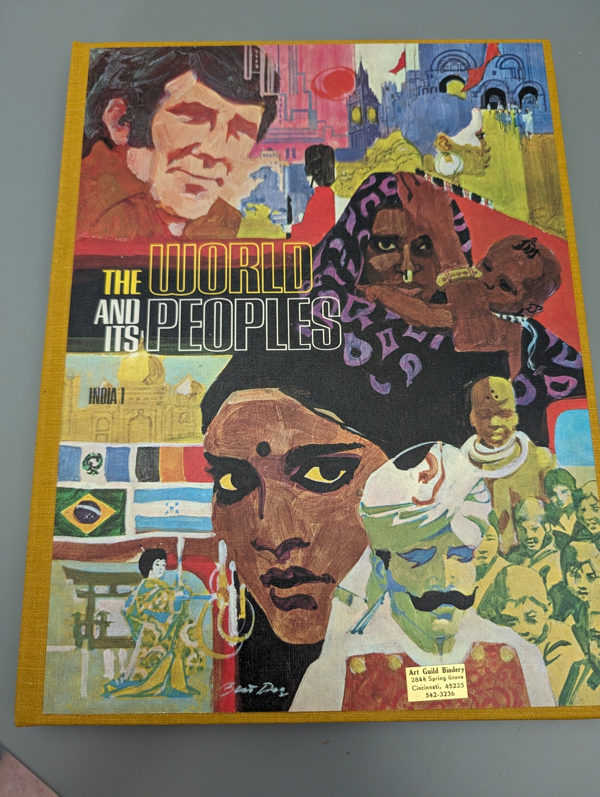 The World And Its Peoples: INDIA I (1968) HARDCOVER Rare SEE PICS