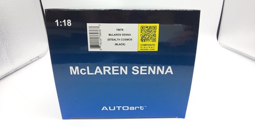 AUTOart 1/18 McLaren Senna Black Finished Product 76076 - Picture 12 of 12