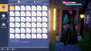 Disney Dreamlight Valley Rêve Shards Facile lumière de rêve - Changer, XBOX, PC, PS