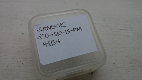 1 Sandvik CoroDrill 870 15.1mm drill tip 870-1510-15-PM 4234 (corodrill870 15.1 - Picture 2 of 2