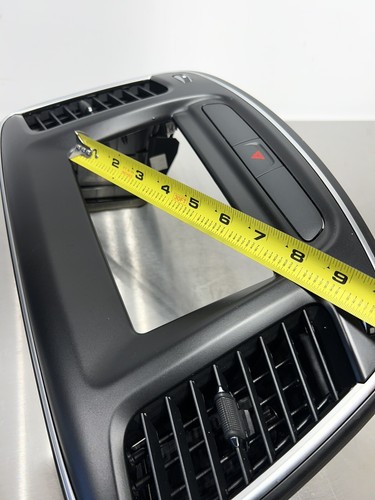 2015-2017 Chrysler 200 Radio SCREEN BEZEL AC AIR VENTS Radio Bezel Black OEM - Picture 9 of 9