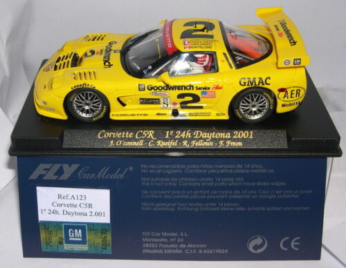 Fly A123 Corvette C5R #2 1º 24H Daytona 2001 J.O 'Connell-R.kneifel-F.freon MB - Bild 1 von 1