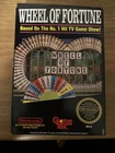 Wheel of Fortune 1987 NES Vintage Video GameTek - Rare