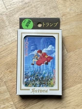 NEW Hayao Miyazaki Whisper of the Heart Studio Ghibli Playing Cards Japan Anime