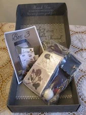 Primitive Gatherings WOOL BOX Applique Patterns Kits Fabric Accessories Extras 3