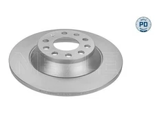 2 pieces brake disc Meyle 1155230027/PD rear axle for Audi