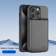 Power Bank Charging Cover Battery Charger Case For iPhone 16 15 14 13 12 11 17 8