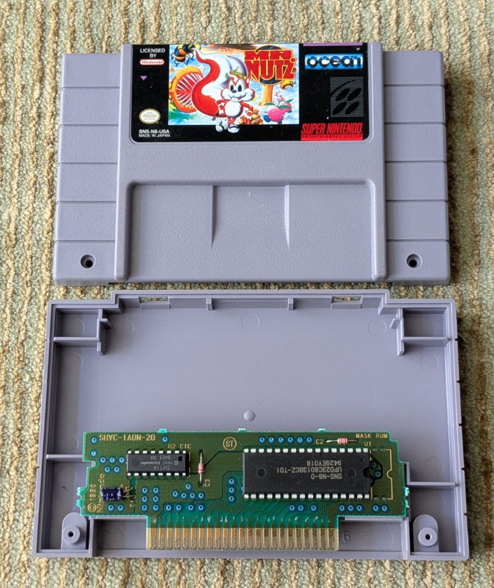 Mr. Nutz (Super Nintendo Entertainment System, 1994) for sale