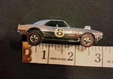 1969 Hotwheels Chrome Redline Camaro Heavy Chevy!